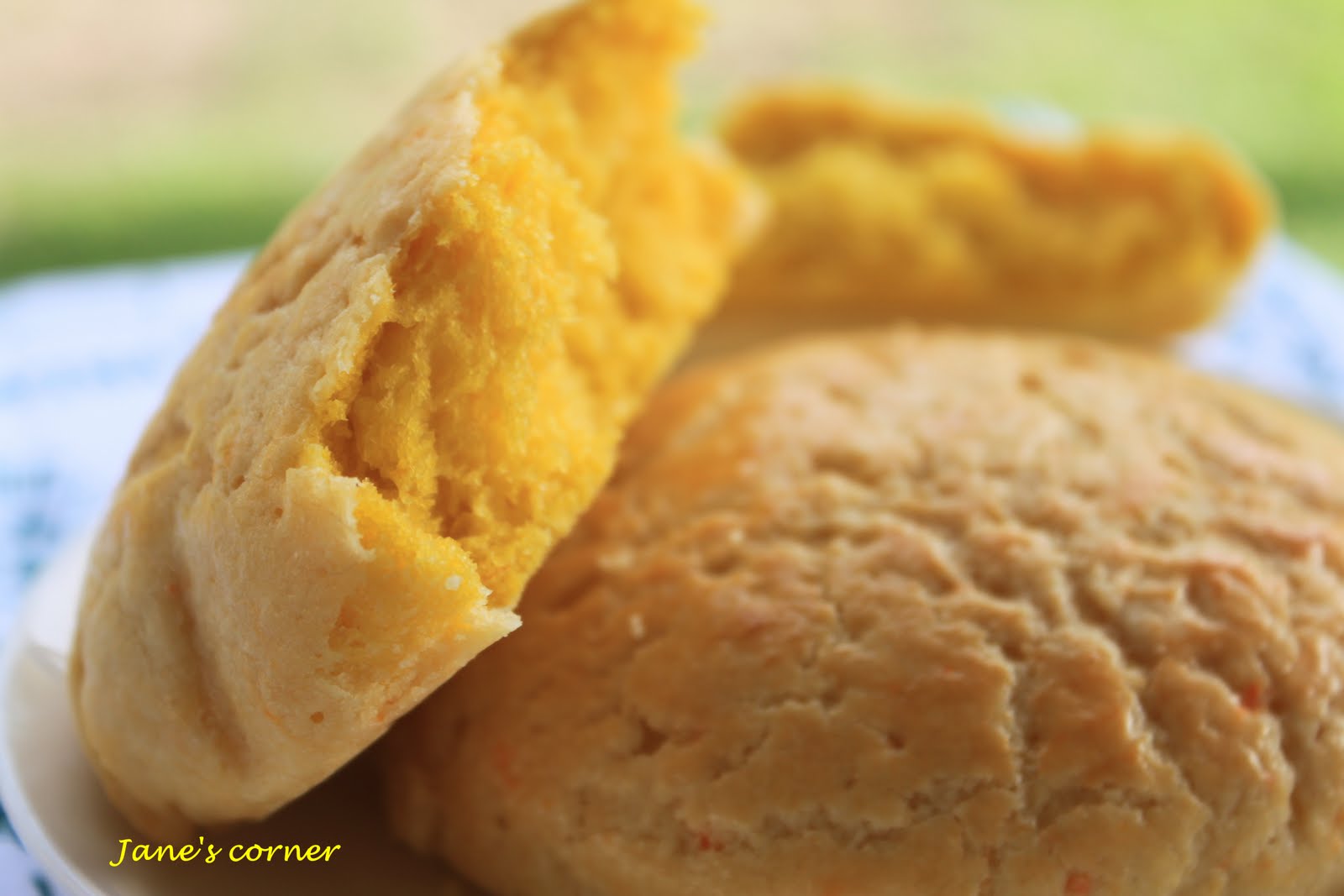 Jane's Corner 南瓜菠萝包 （Pumpkin Melon Pan）