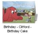 Birthday - Clifford - Birthday Cake