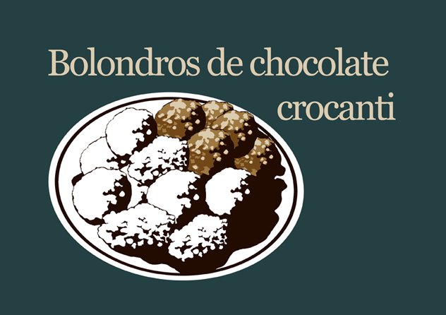 Bolondros de chocolate crocanti