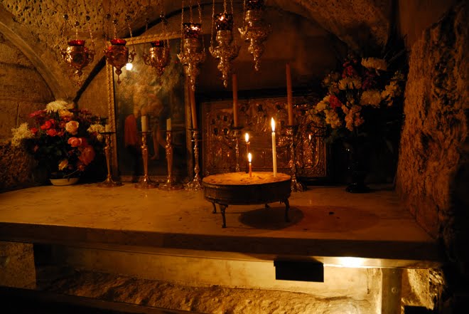 La tumba de la Virgen María