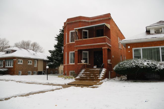 La casa que Al Capone tenia al sur en las afueras de Chicago
