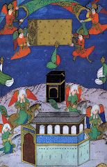 Fig. 7. Birth of Prophet Muhammed and the angel riding horses. Séller-i-Nebi. Topkapi Museum, Istan