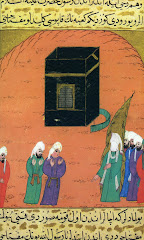 Fig. 12. Muhammed returns to Mecca with Muslims. Séller-i-Nebi. Topkapi Museum, Istanbul