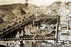 Fig. 17. Painting of the Ka’aba and Mecca. Topkapi Museum, Istanbul