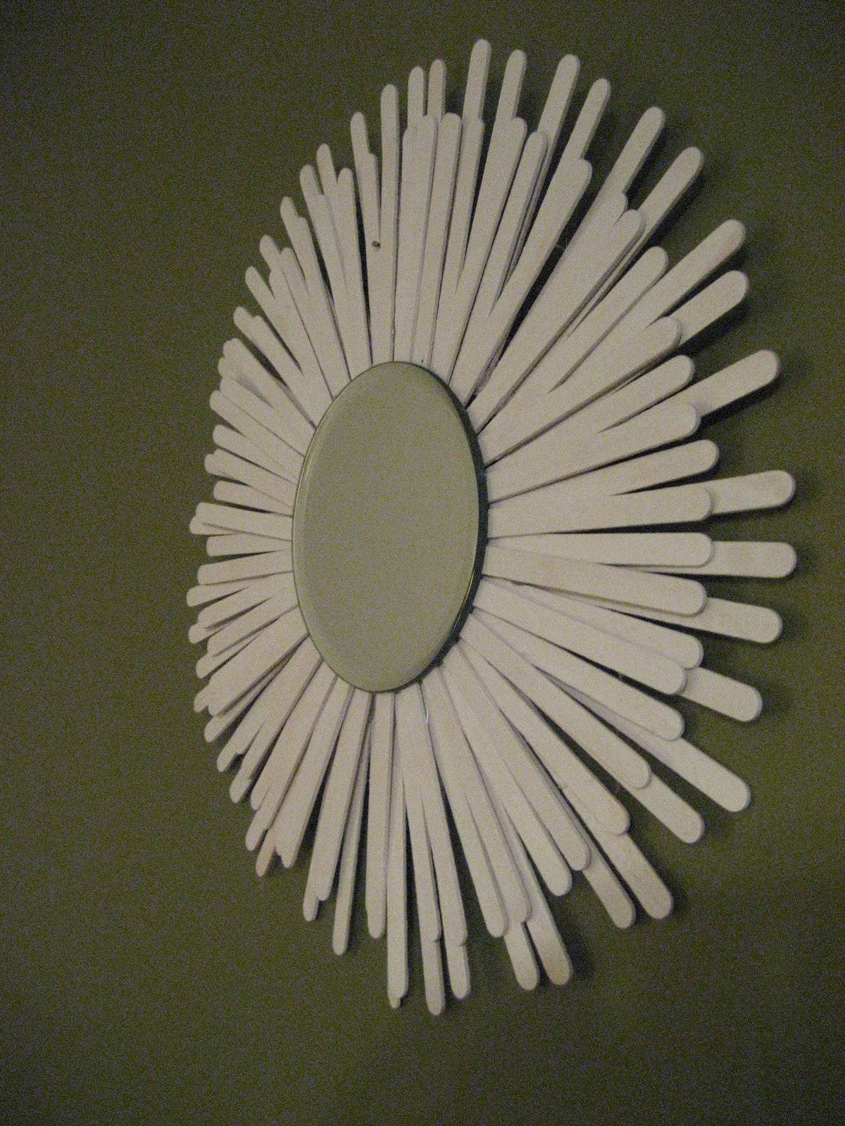 Popsicle Stick Starburst Mirror DIY – mox & fodder