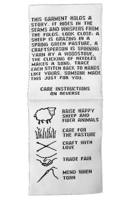 Cotton Care Label