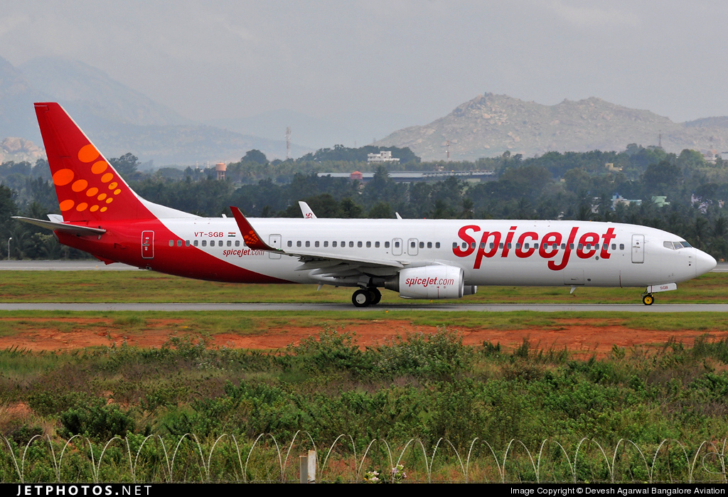 Spicejet cancellation picture