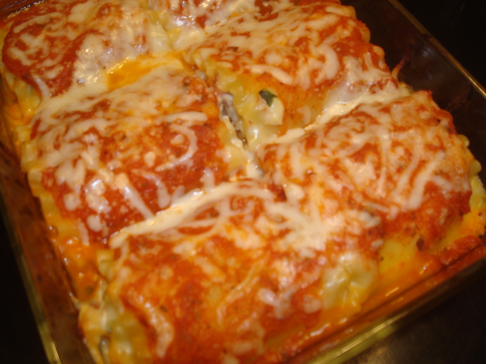 menu managed Ham Lasagna RollUps
