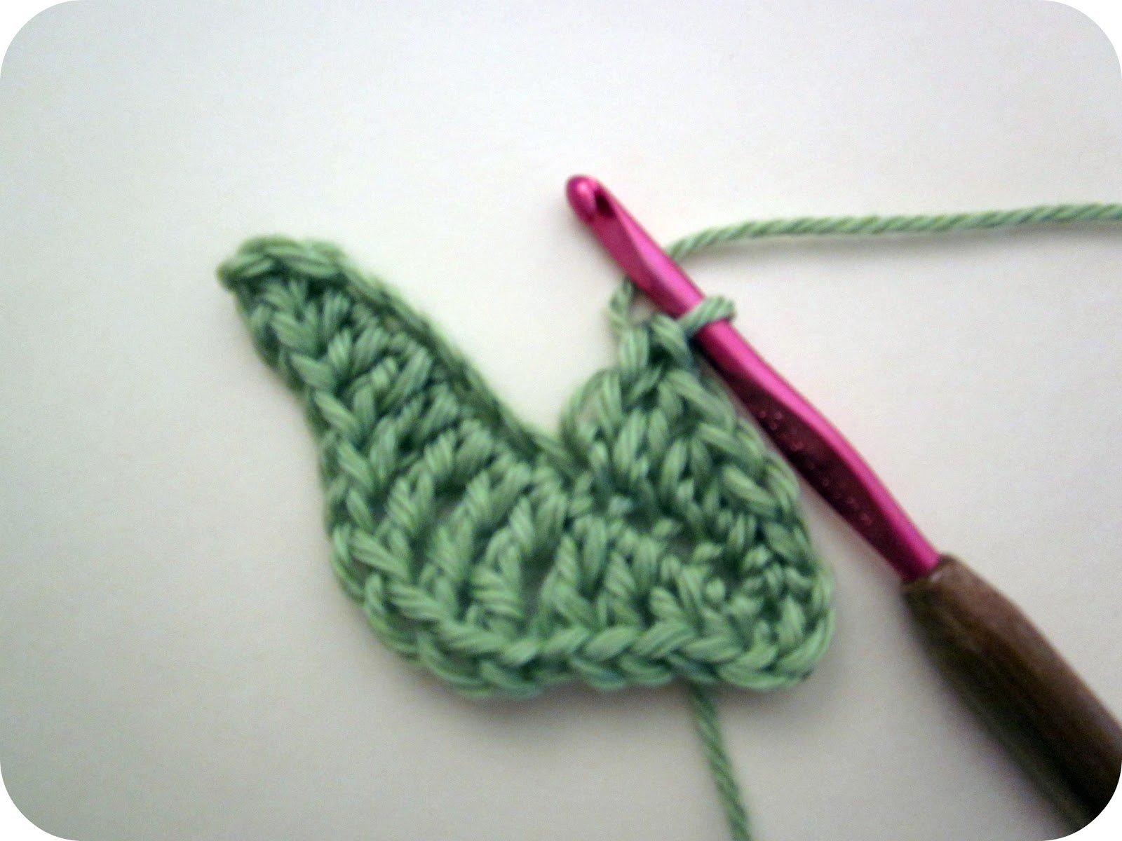 Crochet Leaf Pattern