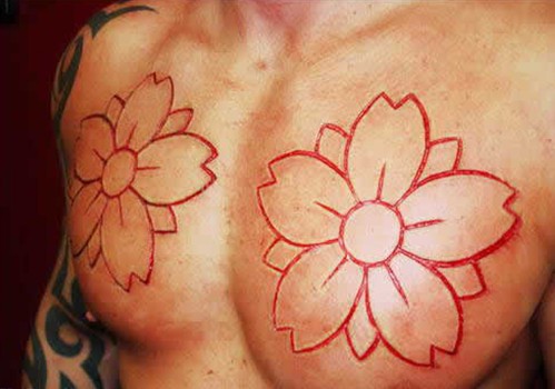 ripped skin tattoo. 2011 Torn Skin Tattoo Designs