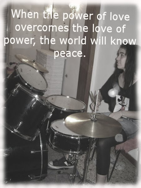 When the power of love overcomes the love of power, the world will know peace.