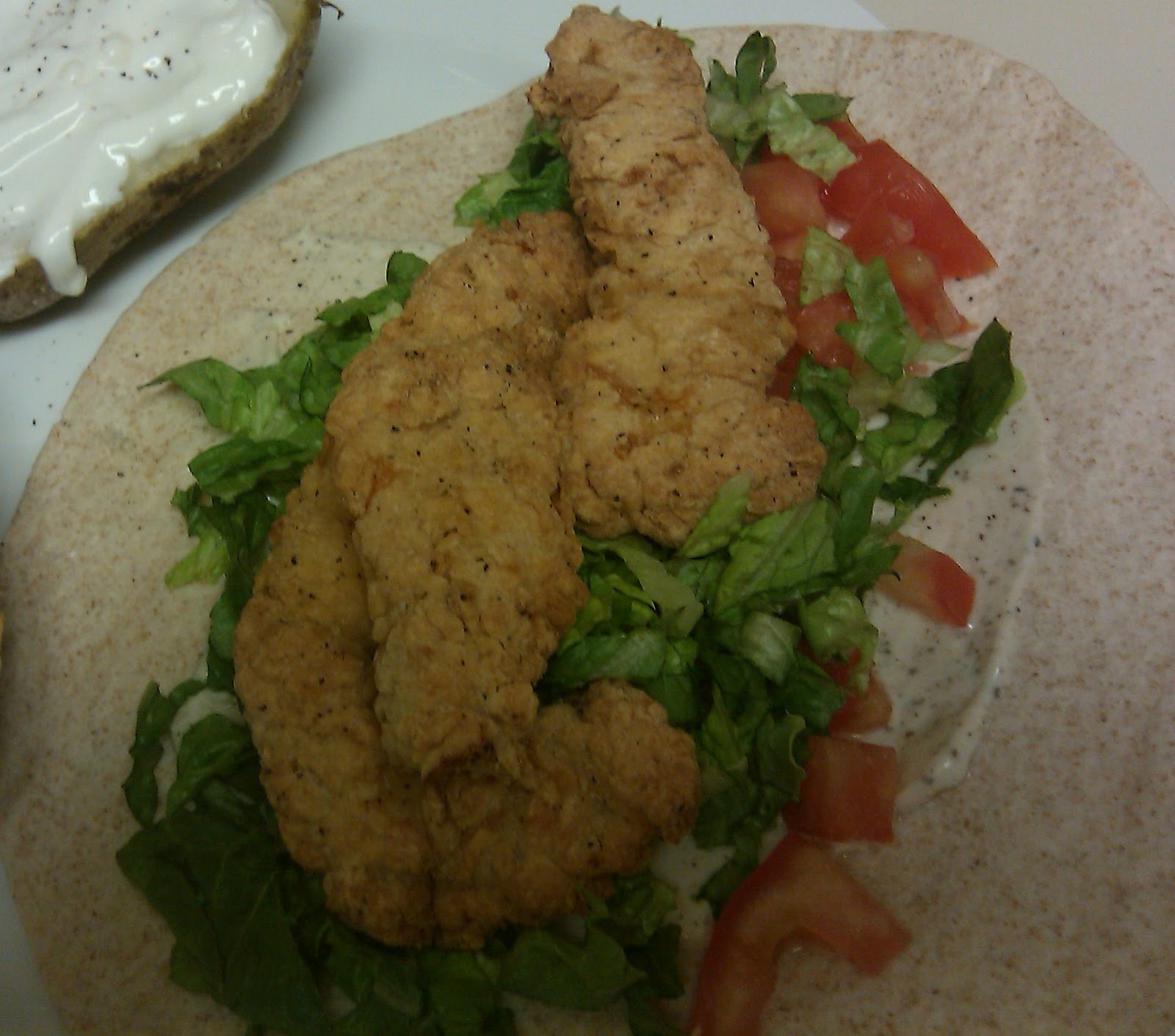 Deceivingly Delicious KFC Twister Sandwich