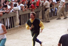 Rushing to collect the Palio!!