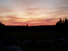 Sunset from Tuolomne Meadows