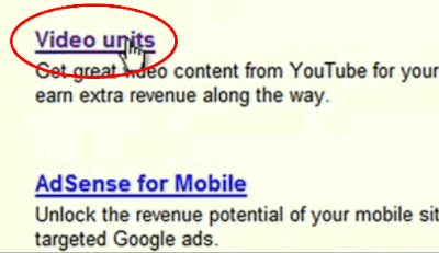 Adsense Video Units ve YouTube Reklam Ekleme 2