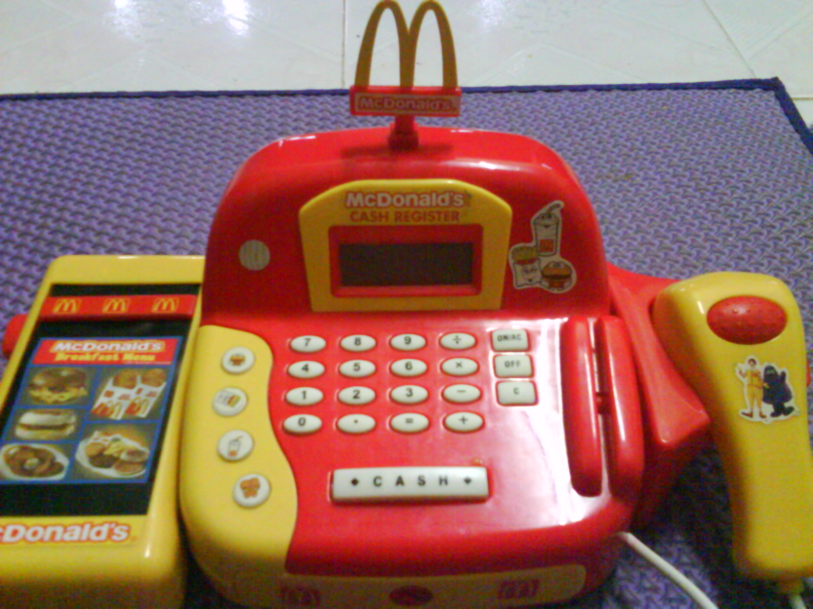 Qistina Store Mcdonald Mini Cash Register