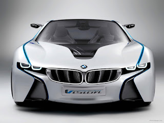 BMW Vision Efficient Dynamics Concept Hybride Car Fuel HD Wallpaper Technology