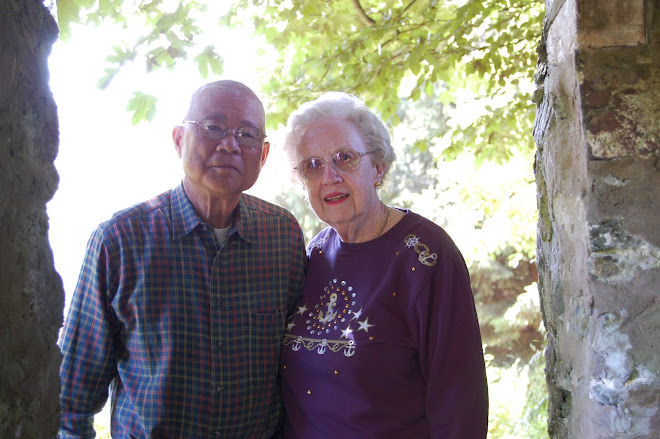 Ed and Mary in the Summer House