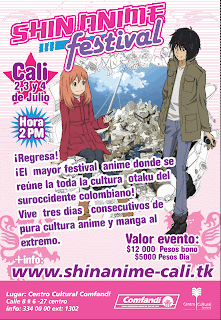 Shinanime Festival julio 2009 (Cali, Colombia) - Radio Anime Nexus