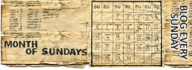 A Blog every Sunday