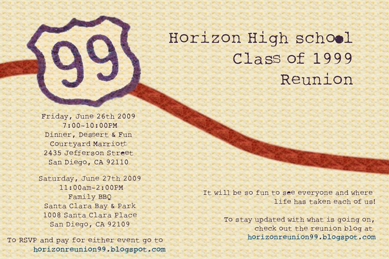Horizon Highschool :: Class of 99 reunion