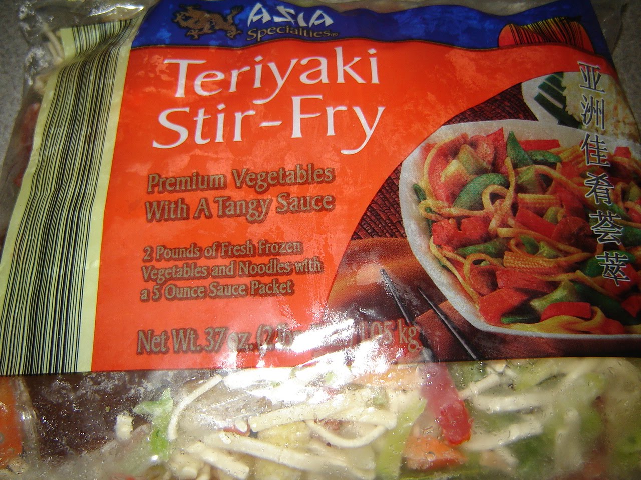 frozen stir fry vegetables with noodles