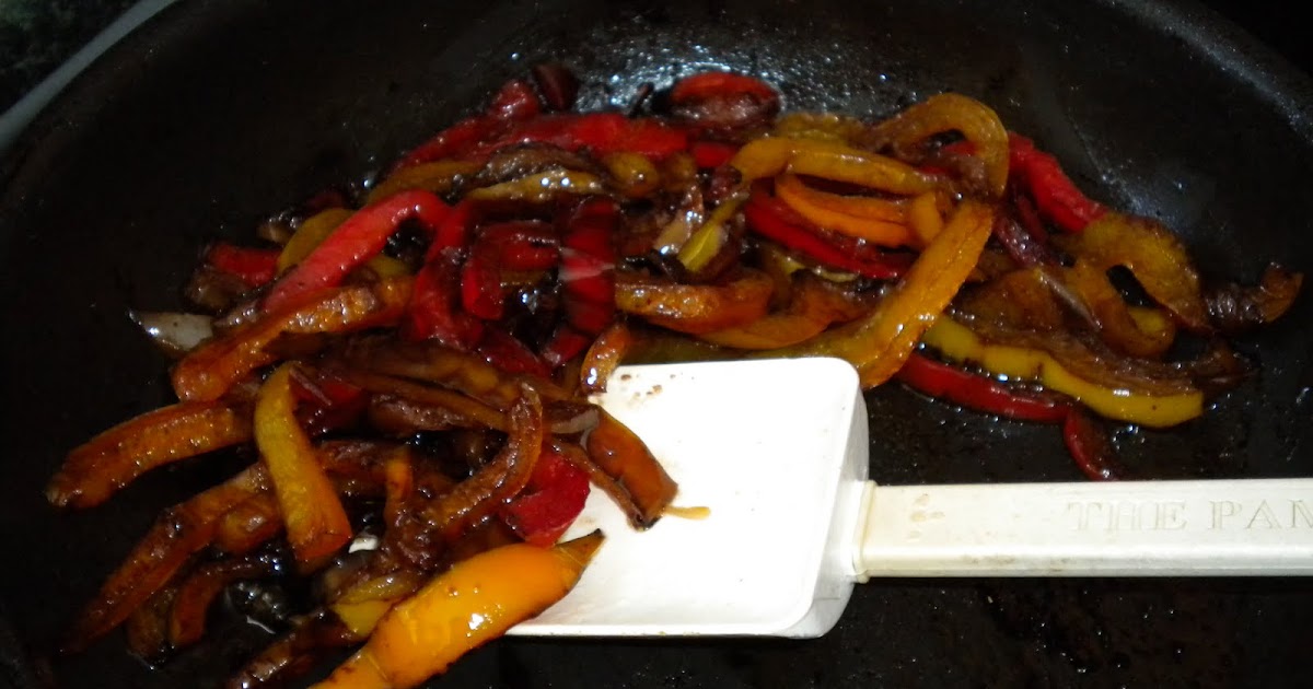 Eating In 365Ish Balsamic Peppers and Onions