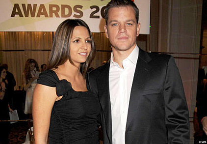 Matt Damon couple