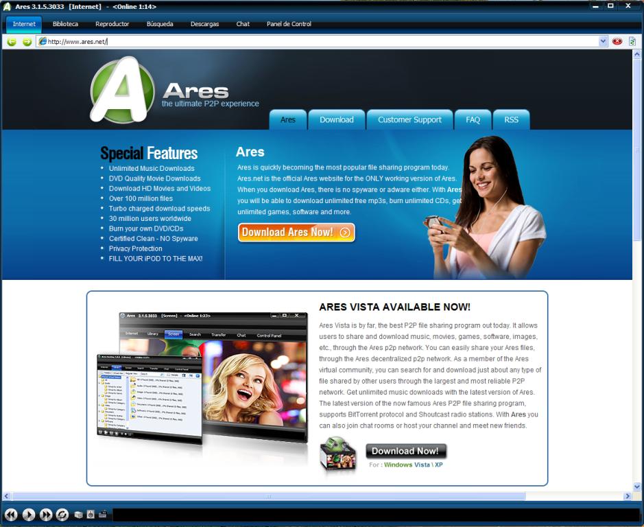 descargar ares galaxy p2p gratis descargar ares galaxy p2p gratis