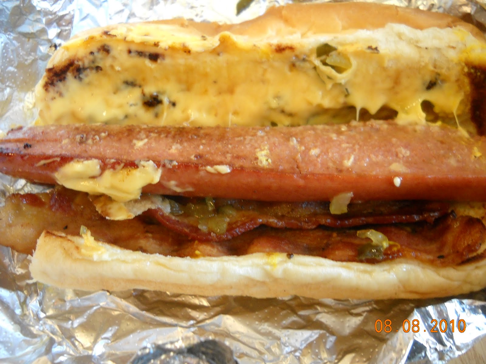 5 Guys Bacon Cheese Dog images