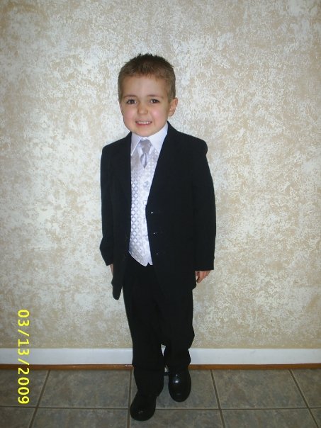 Gavin in Wedding in March 09