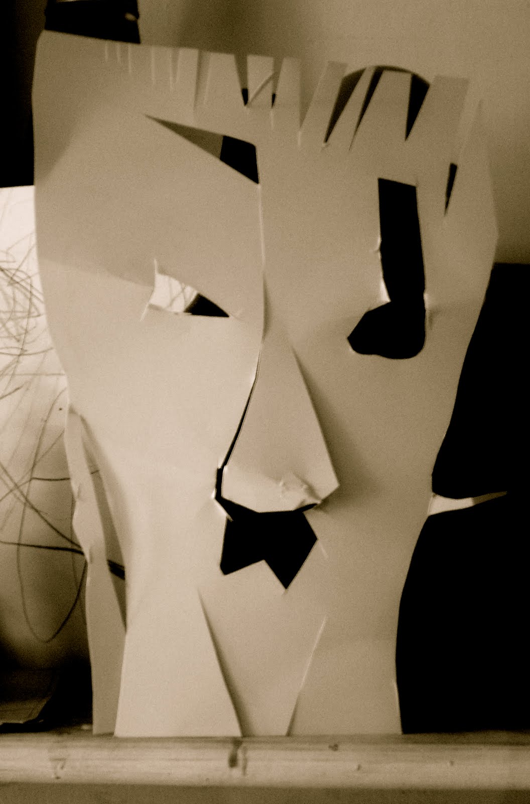 Peckham in furs dada masks