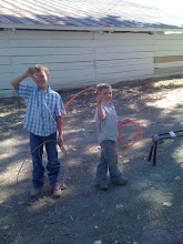 Breck and Con hanging out in Billings