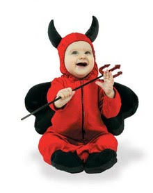 baby girl devil costume