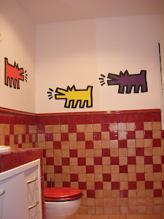 vinilos, baño, decoración, diseño