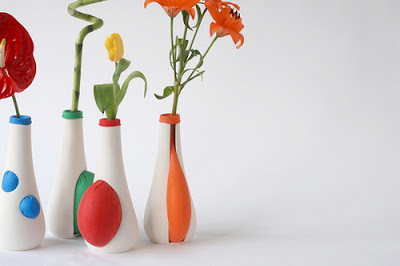 tiestos, macetas, globos, decoracion, diseño