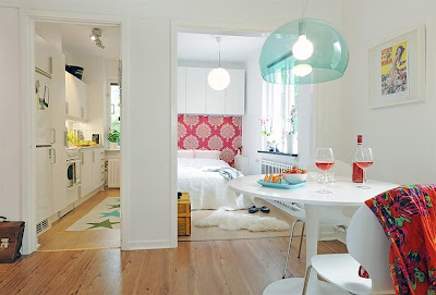 casa de 41,5 metros cuadrados, espacios pequeños, decoración de apartamentos pequeños