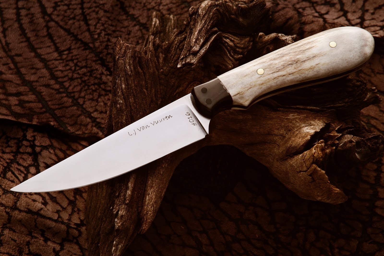 New Zealand Handmade Knives Gallery Bird and Trout Knives