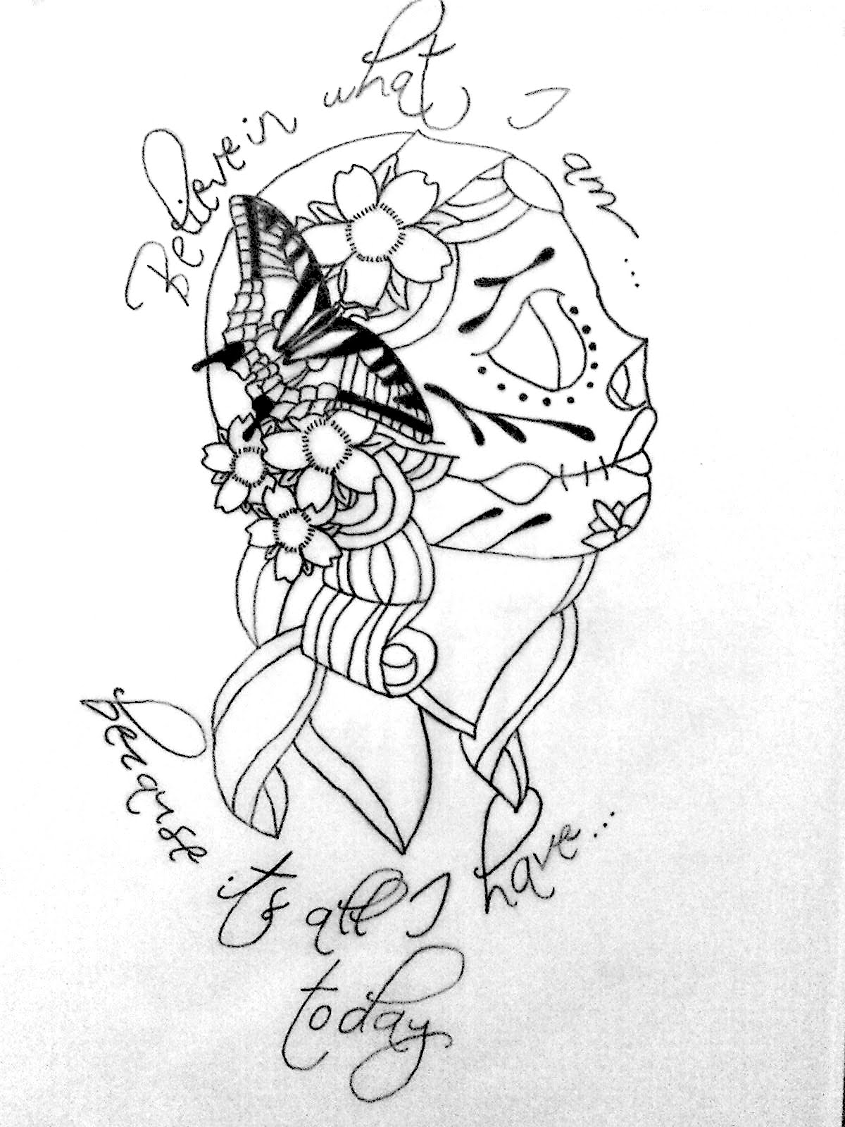 Insane Skull Drawings