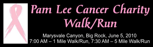Pam Lee Cancer Charity Walk Run