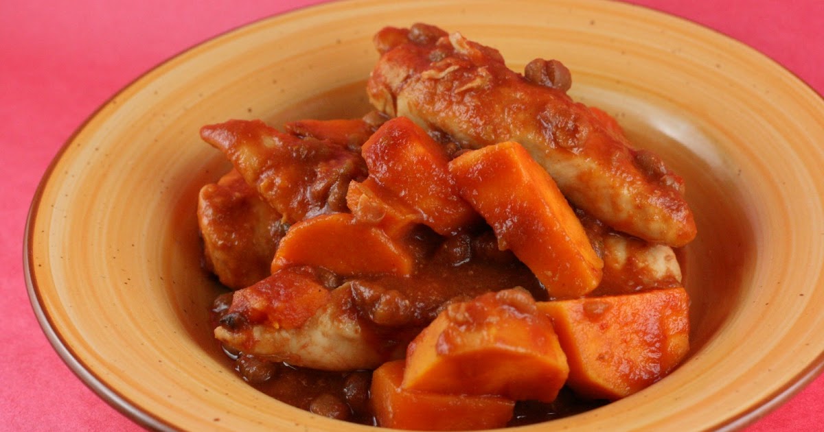 Slow Cooker Chicken and Sweet Potato Southwestern Stew A Year of Slow