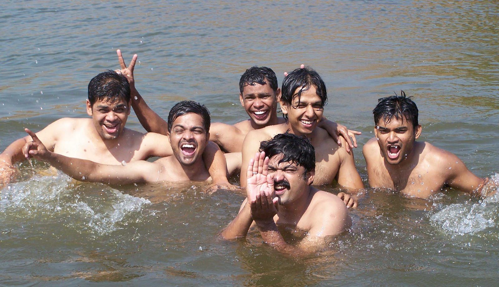 [Chilling-in-the-River-at-Ambivli-after-back-from-the-Kothligad.jpg]