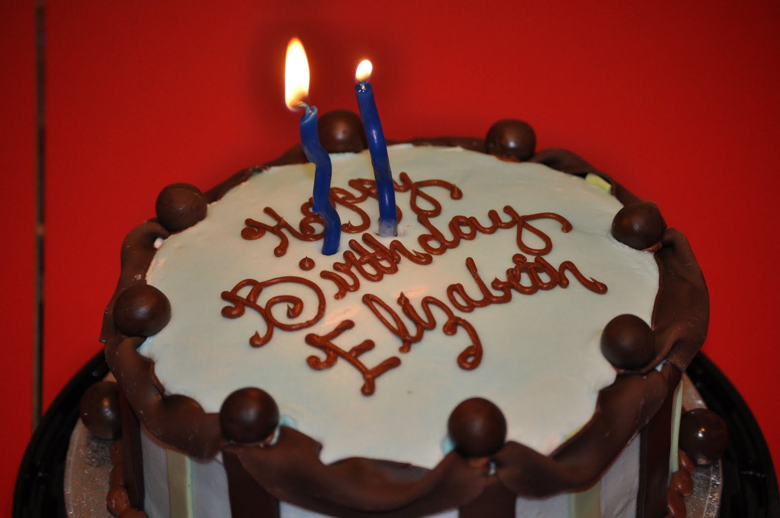 Birthday Cake For Elizabeth The Cake Boutique