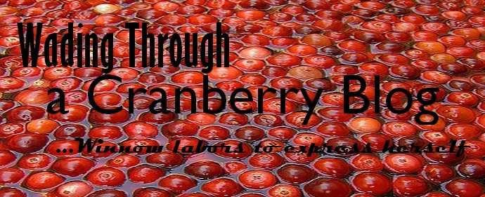Wading Through a Cranberry Blog