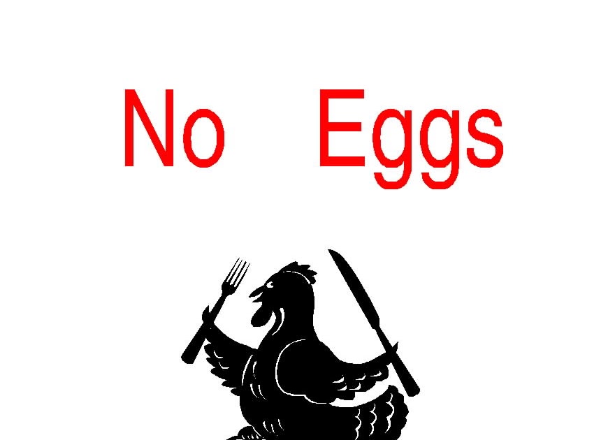 Free Posters and Signs: No Eggs Allergic Child