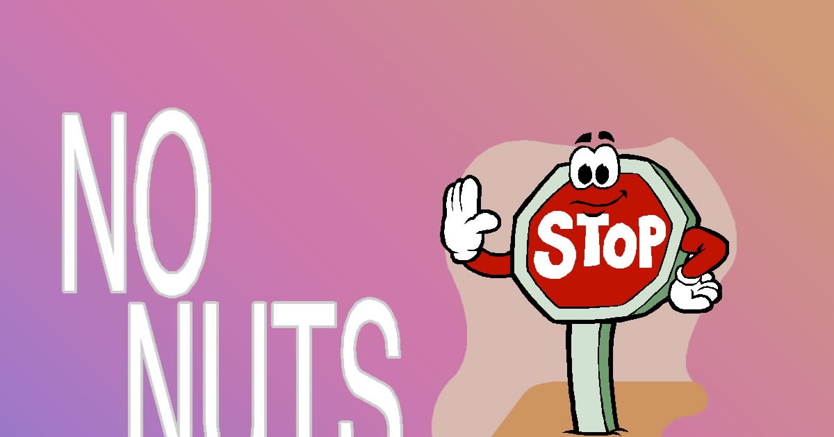 Free Posters and Signs No Nuts