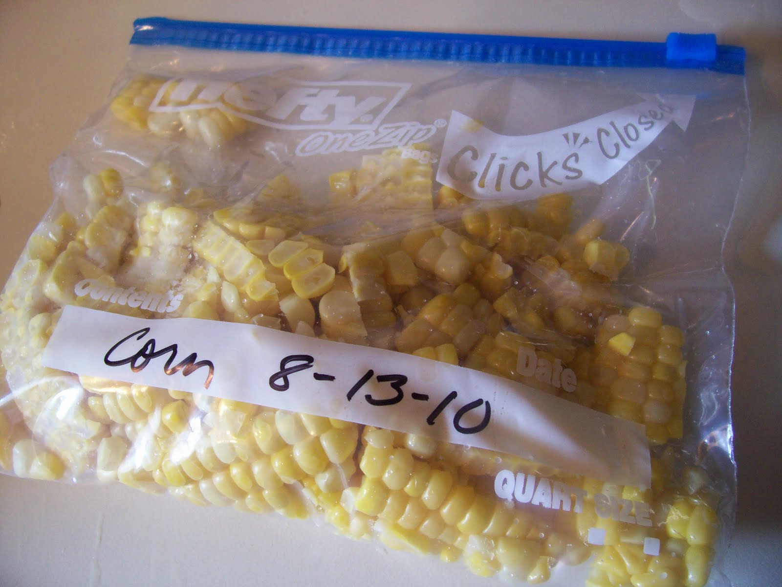 Frugal Homemaking Blanching Fresh CornontheCob for the Freezer
