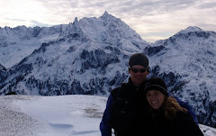 on top of Hannegan Peak, North Cascades