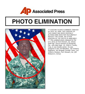 army alters photographs & issues them to ap