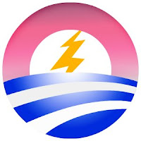 the obama/weatherman logo